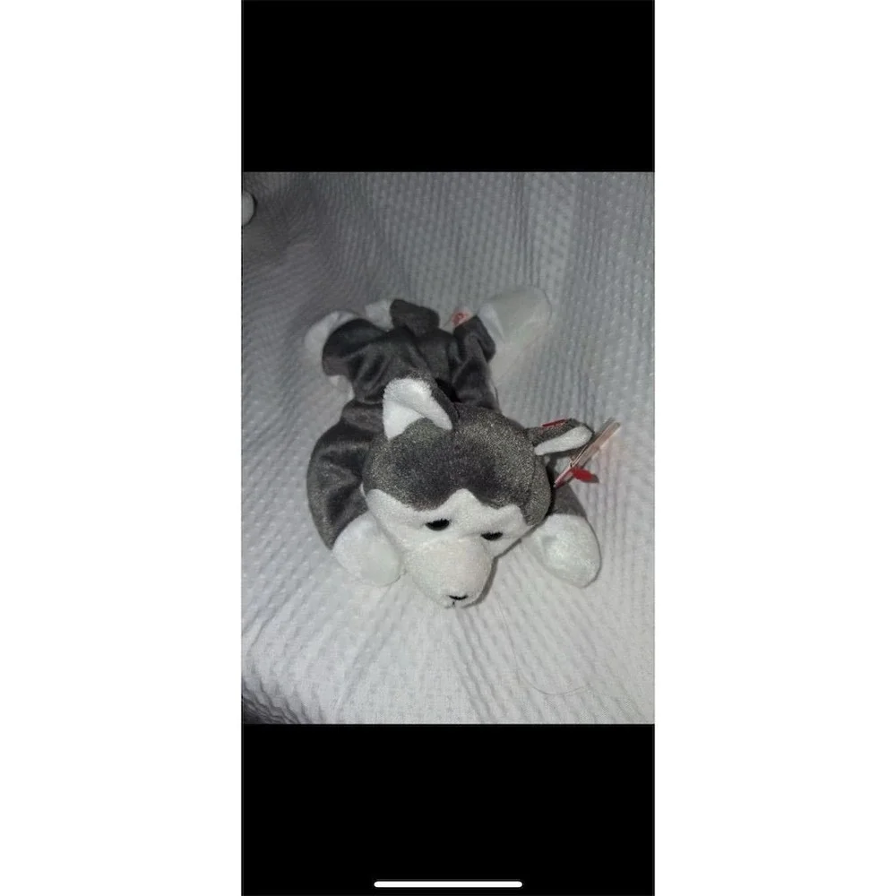 TY Beanie Baby‎ Nanook the Husky Dog 1996 Plush Toy